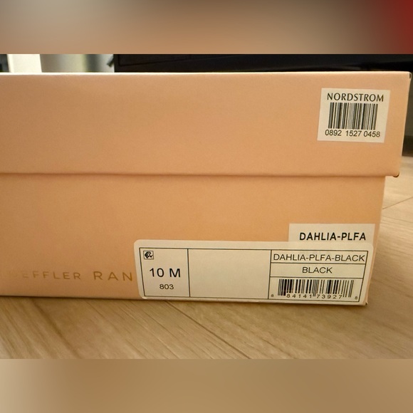 Loeffler Randall Dahlia Black Pleated Sandals - Picture 6 of 6